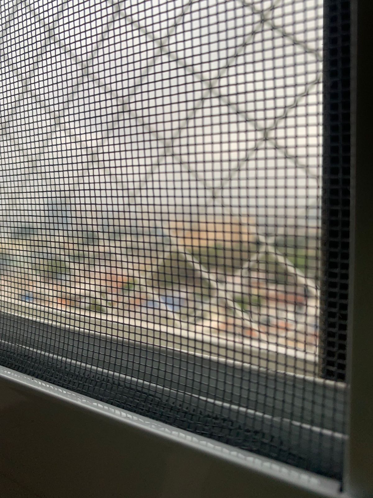 Rede de proteção para janela